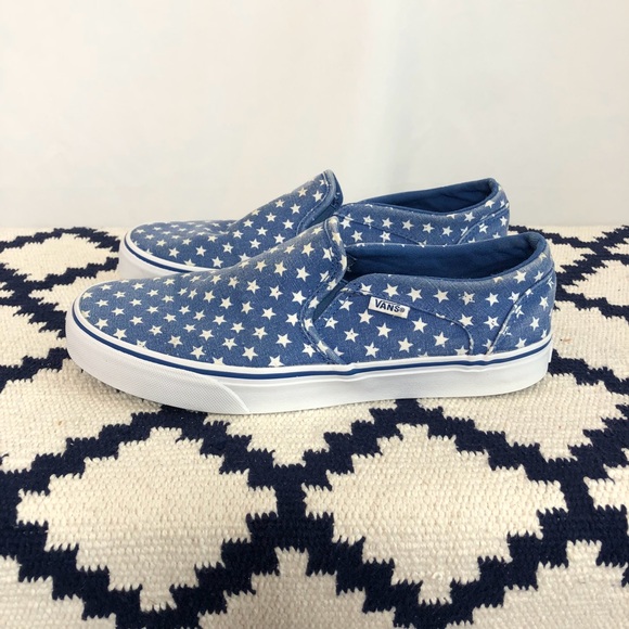 vans shoes with stars